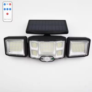 چراغ خورشیدی سه طرفه پنل جدا