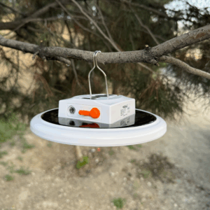 لامپ خورشیدی شارژی و کمپینگ ویداسی، لامپ پنج حالته با ریموت و شارژ خورشیدی مناسب سفر و طبیعت‌گردی