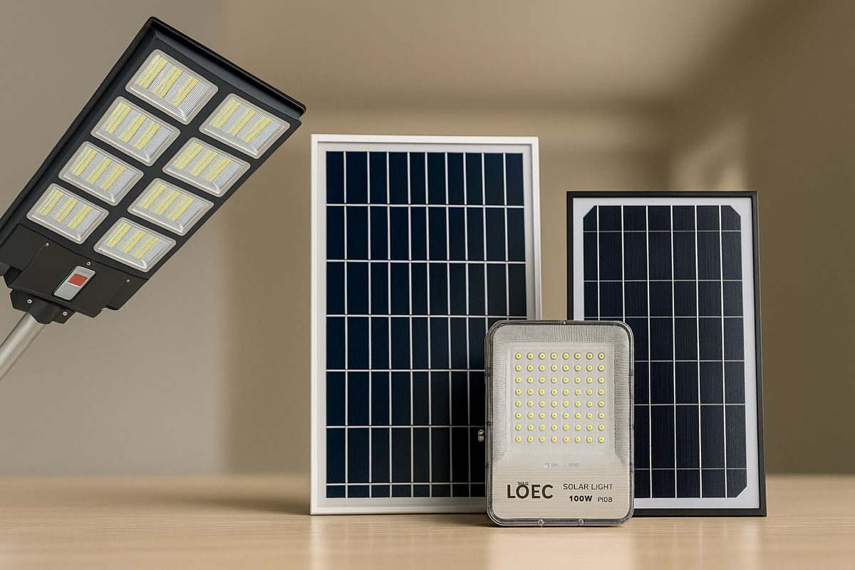 بهترین پروژکتورهای خورشیدی؛ تفاوت پنل سرخود و پنل جدا