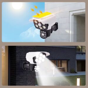 چراغ خورشیدی دوربینی دو پروژکتور