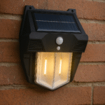 دیوارکوب خورشیدی ۶ رشته LED | چراغ دیواری خورشیدی پرنور و ضدآب