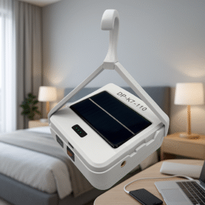 چراغ اضطراری شارژی و خورشیدی ۲۰۰ وات یوفو (UFO)