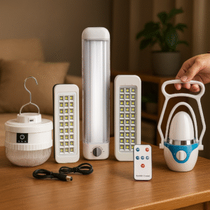 بهترین چراغ های اضطراری | معرفی و بررسی چراغ‌های شارژی و خورشیدی ویداسی