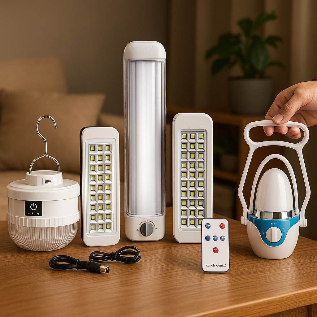 بهترین چراغ های اضطراری | معرفی و بررسی چراغ‌های شارژی و خورشیدی ویداسی