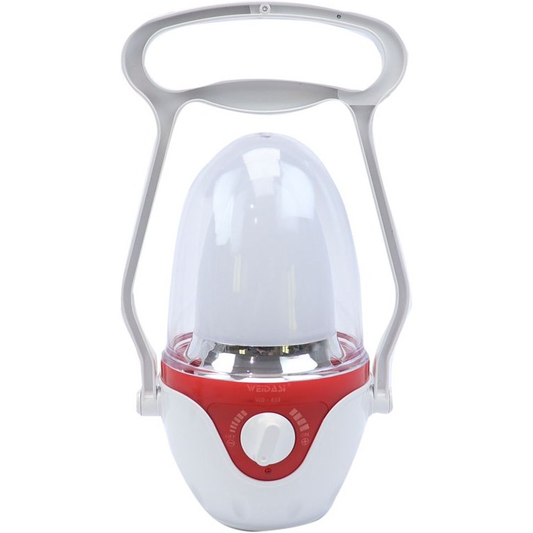 چراغ اضطراری فانوسی ویداسی مدل WD-833 | چراغ شارژی قابل حمل برای سفر و قطعی برق