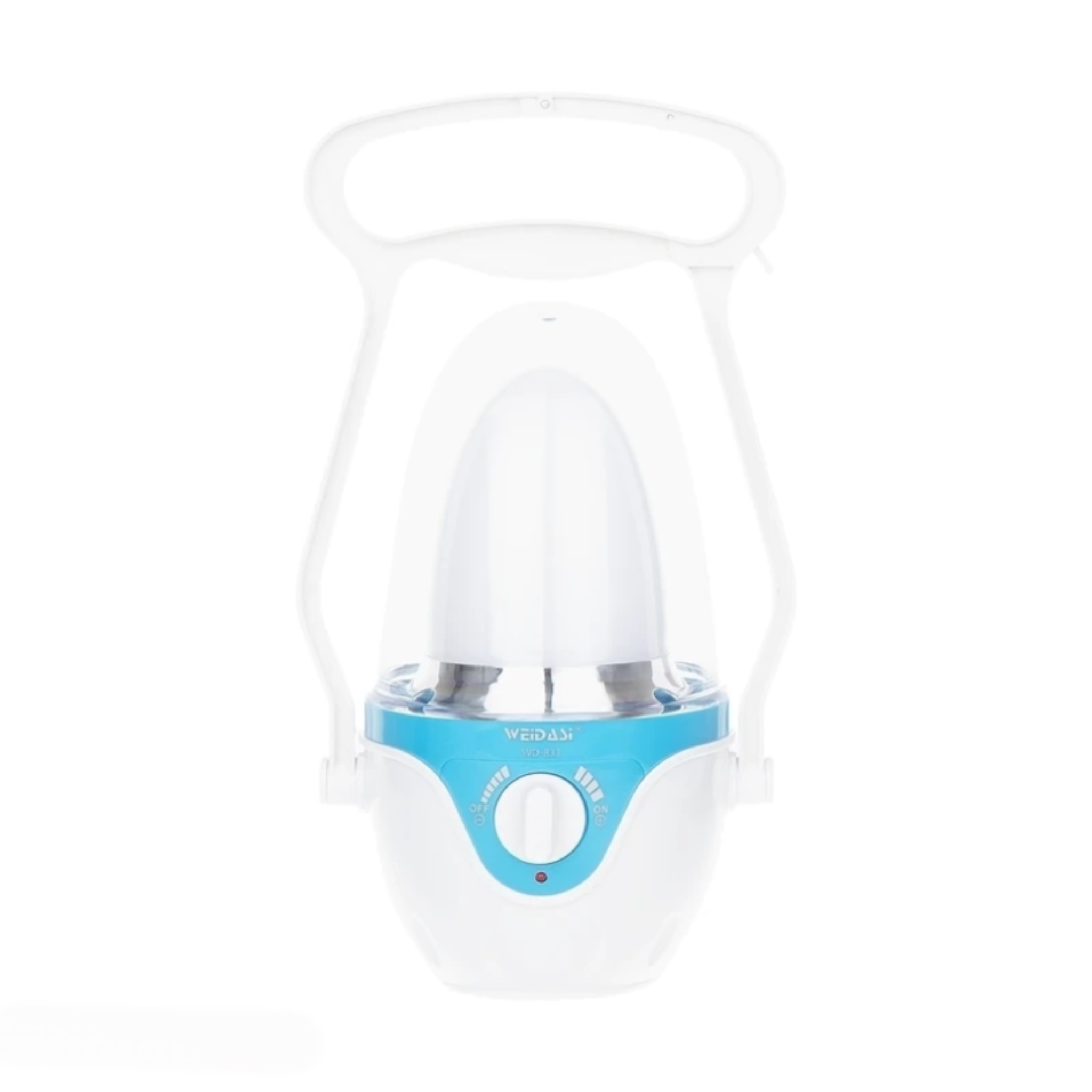 چراغ اضطراری فانوسی ویداسی مدل WD-833 | چراغ شارژی قابل حمل برای سفر و قطعی برق