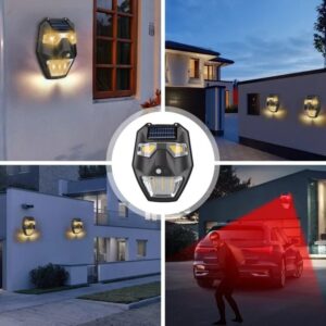 دیوارکوب خورشیدی طرح چهره مدل JL-T88