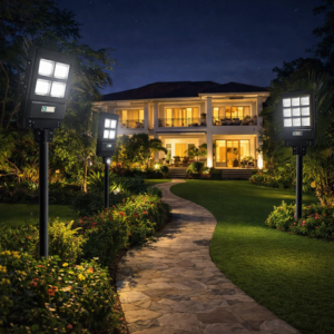 پروژکتور خورشیدی: راهکاری نوین برای روشنایی پایدار و اقتصادی