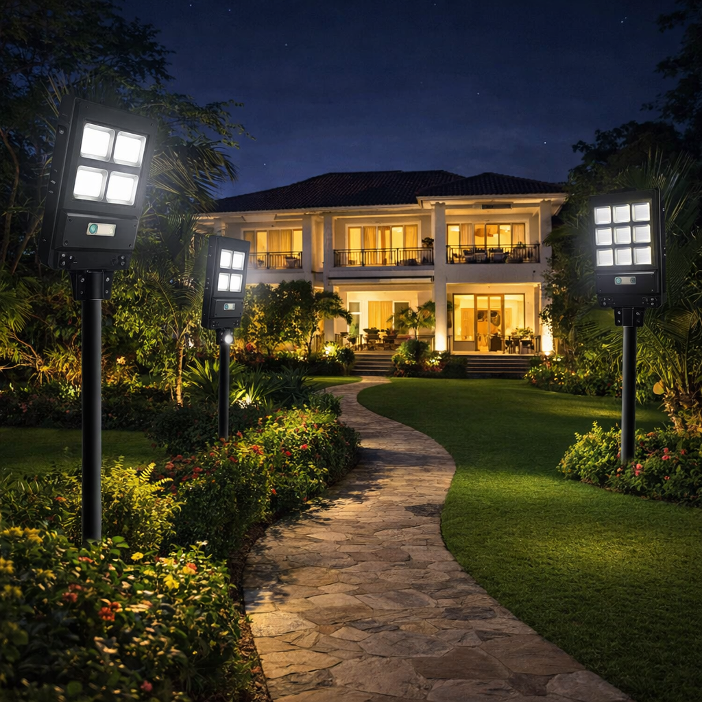 پروژکتور خورشیدی: راهکاری نوین برای روشنایی پایدار و اقتصادی