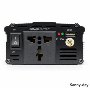 اینورتر ۱۰۰۰ وات سانی دی (Sanny-Day) | مبدل برق خودرو ۱۲ به ۲۲۰ ولت