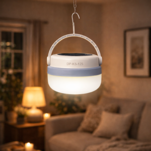 چراغ اضطراری شارژی خورشیدی دی پی گاد مدل UFO کد DP-K5-125