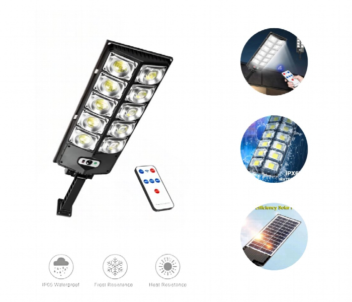 چراغ خیابانی خورشیدی ۱۰ لنز مدل W789B-5