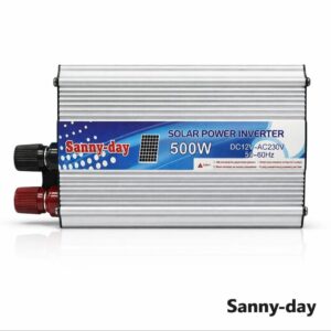 اینورتر ۵۰۰ وات سانی دی (Sanny-Day) | مبدل برق خودرو ۱۲ به ۲۲۰ ولت مناسب سفر و کمپ