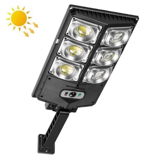 چراغ خیابانی خورشیدی ۶ لنز مدل W789B-3