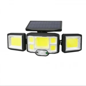 چراغ اضطراری خورشیدی سه طرفه پنل جدا مدل JD-2192B