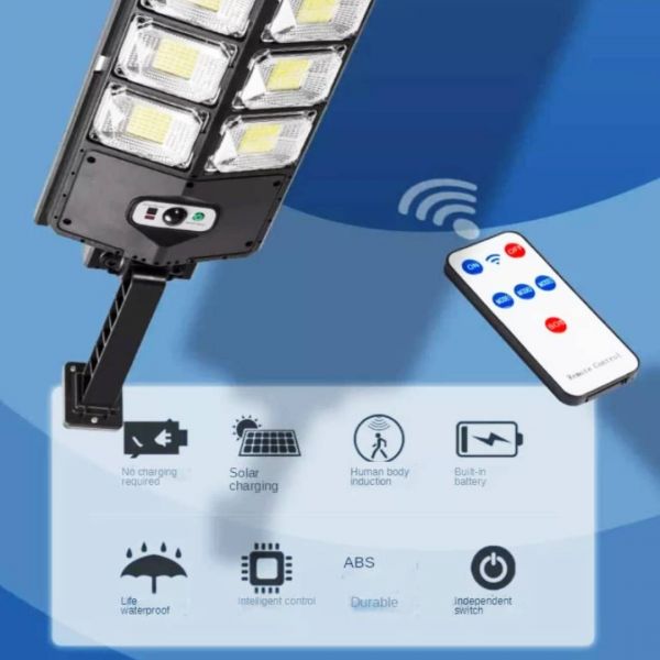 چراغ خیابانی خورشیدی ۱۰ لنز مدل W789B-5