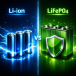 تفاوت باتری لیتیوم یون (Li‑ion) و لیتیوم آهن فسفات (LiFePO4)
