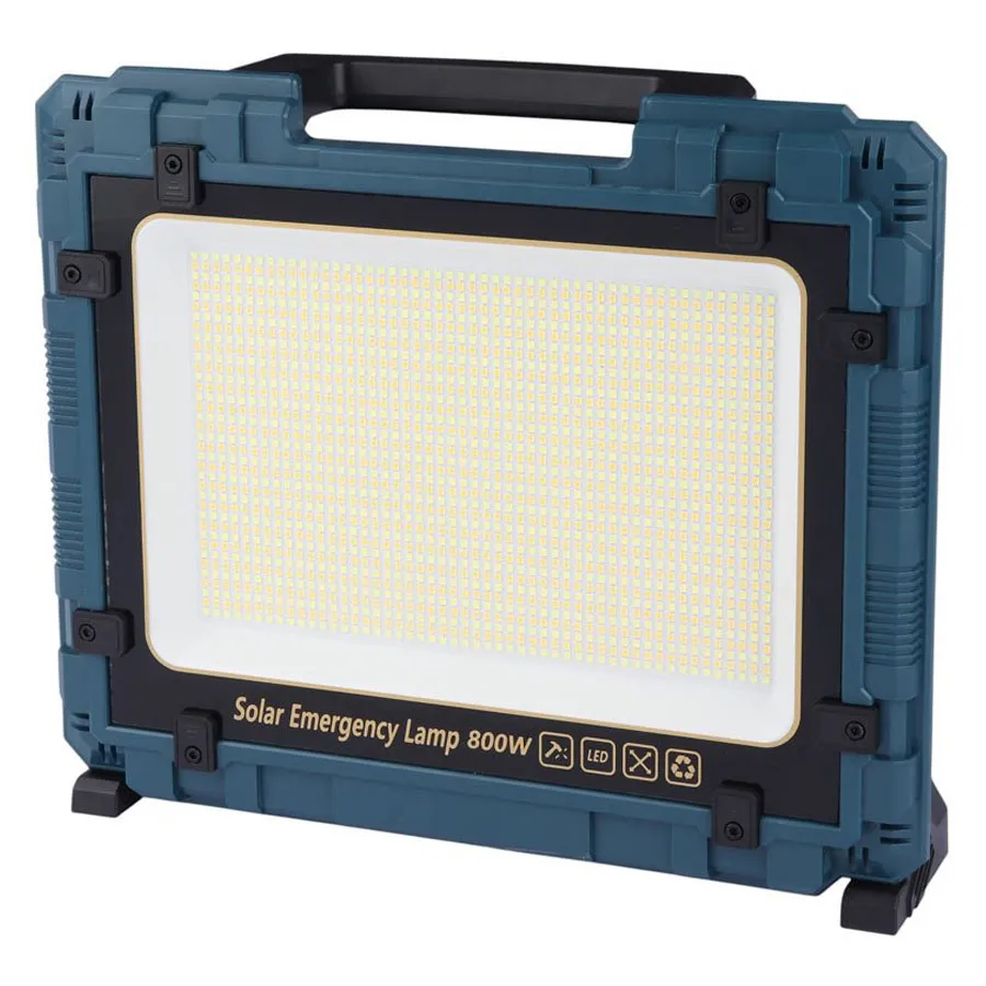 پروژکتور شارژی و خورشیدی 800 وات مدل W8109-3