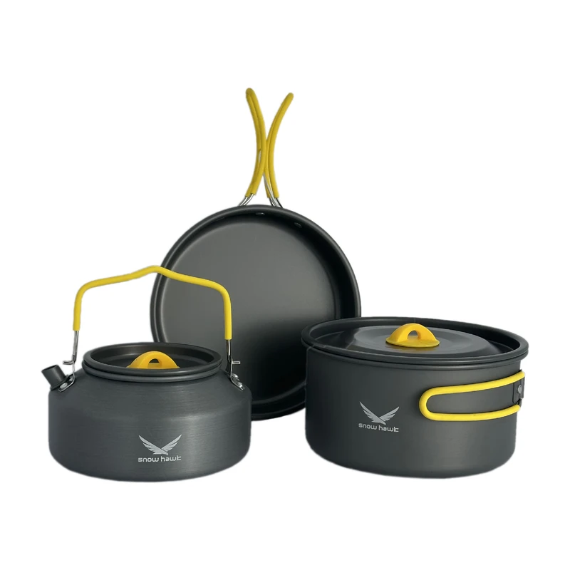 مجموعه ظروف 2 نفره کمپینگ اسنوهاوک مدل SN-T112