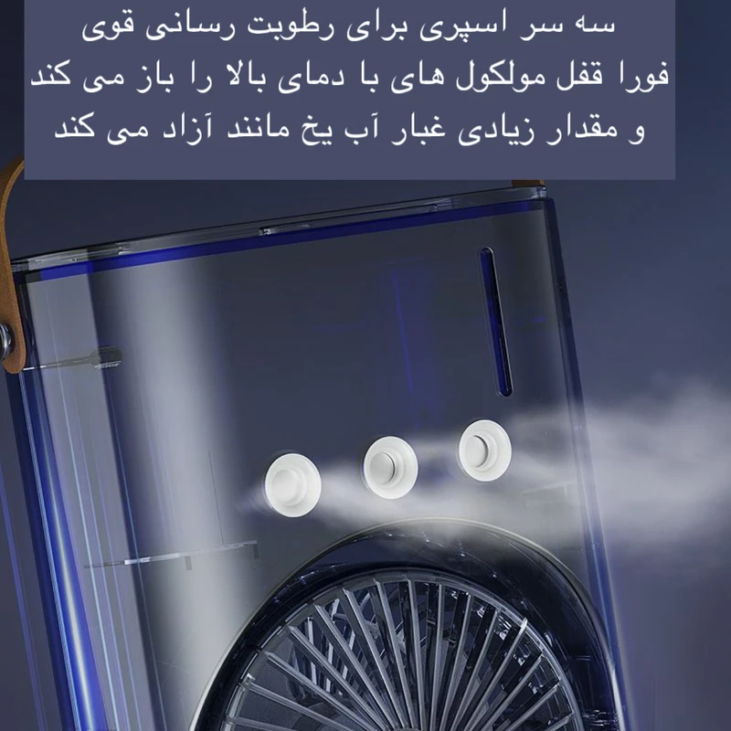 پنکه رومیزی مه پاش مدل دو فن