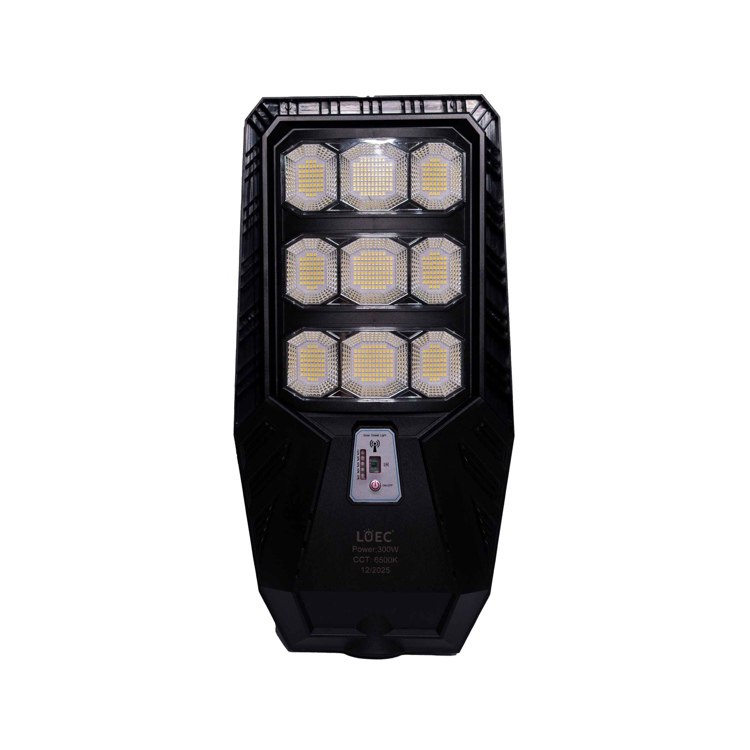 پروژکتور خورشیدی خیابانی پنل سرخود ۳۰۰ وات لوئیس مدل SL-60401