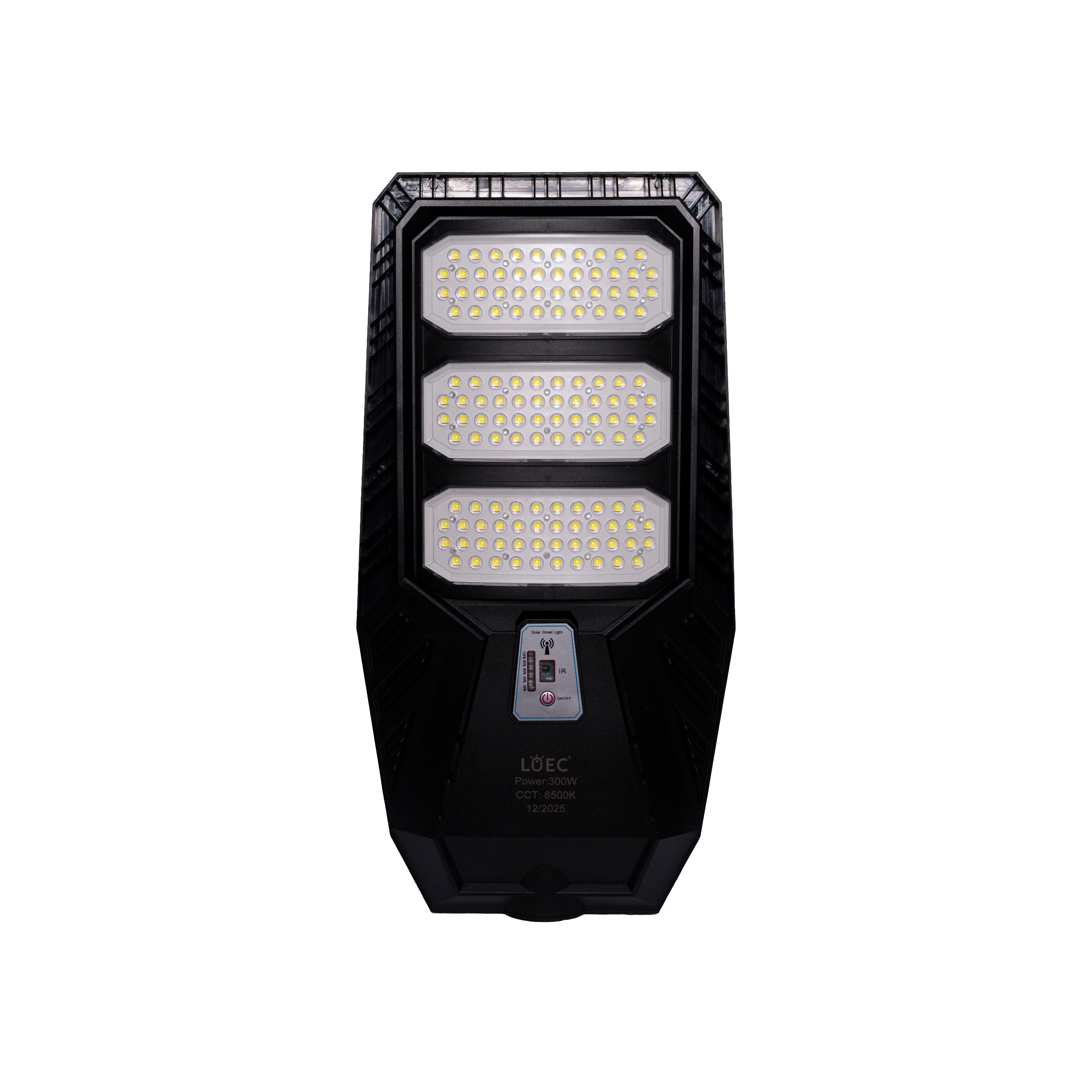 پروژکتور خورشیدی خیابانی پنل سرخود ۳۰۰ وات لوئیس مدل SL-60501