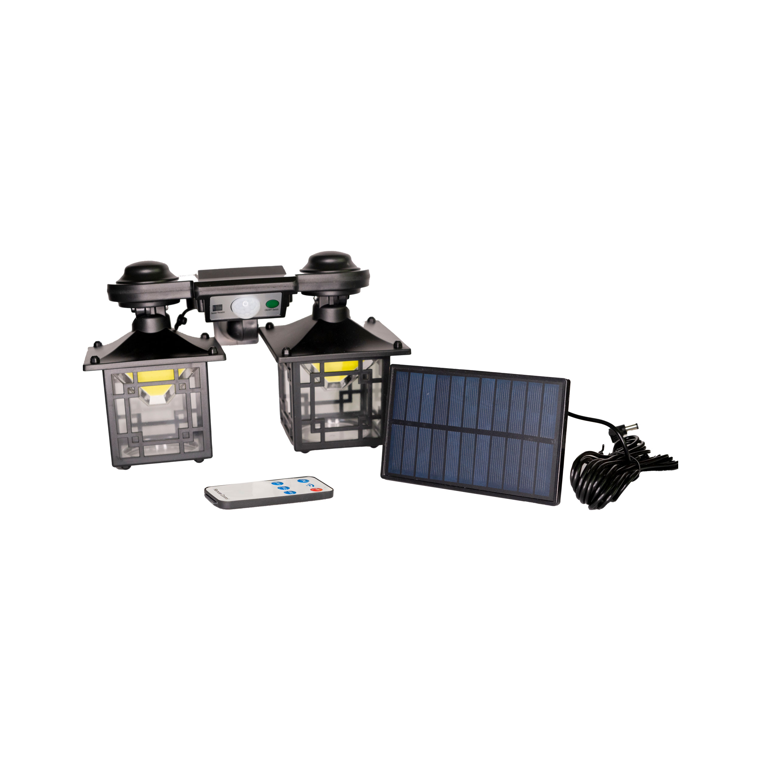 دیوارکوب خورشیدی پنل جدا مدل JD-2219A